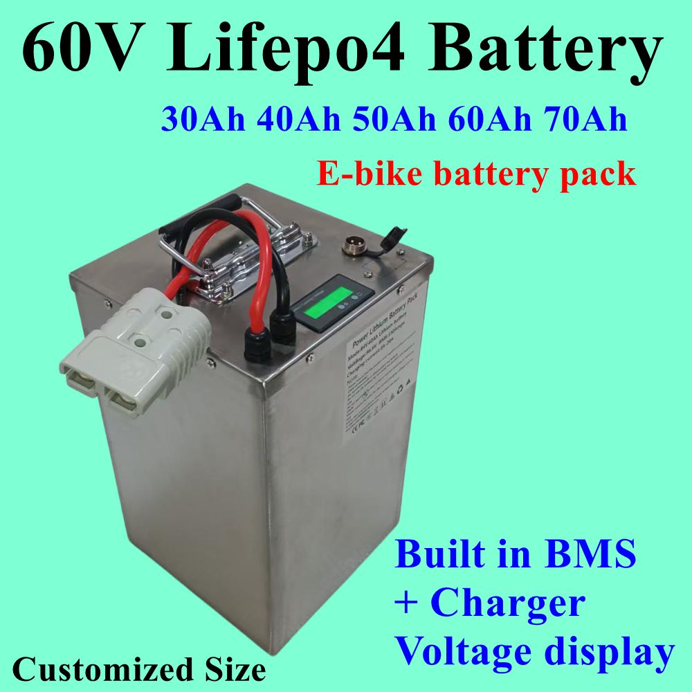 60V 50Ah Electric Scooter Battery - Akumulator LiFePO4 60V 50Ah 60AH 70Ah