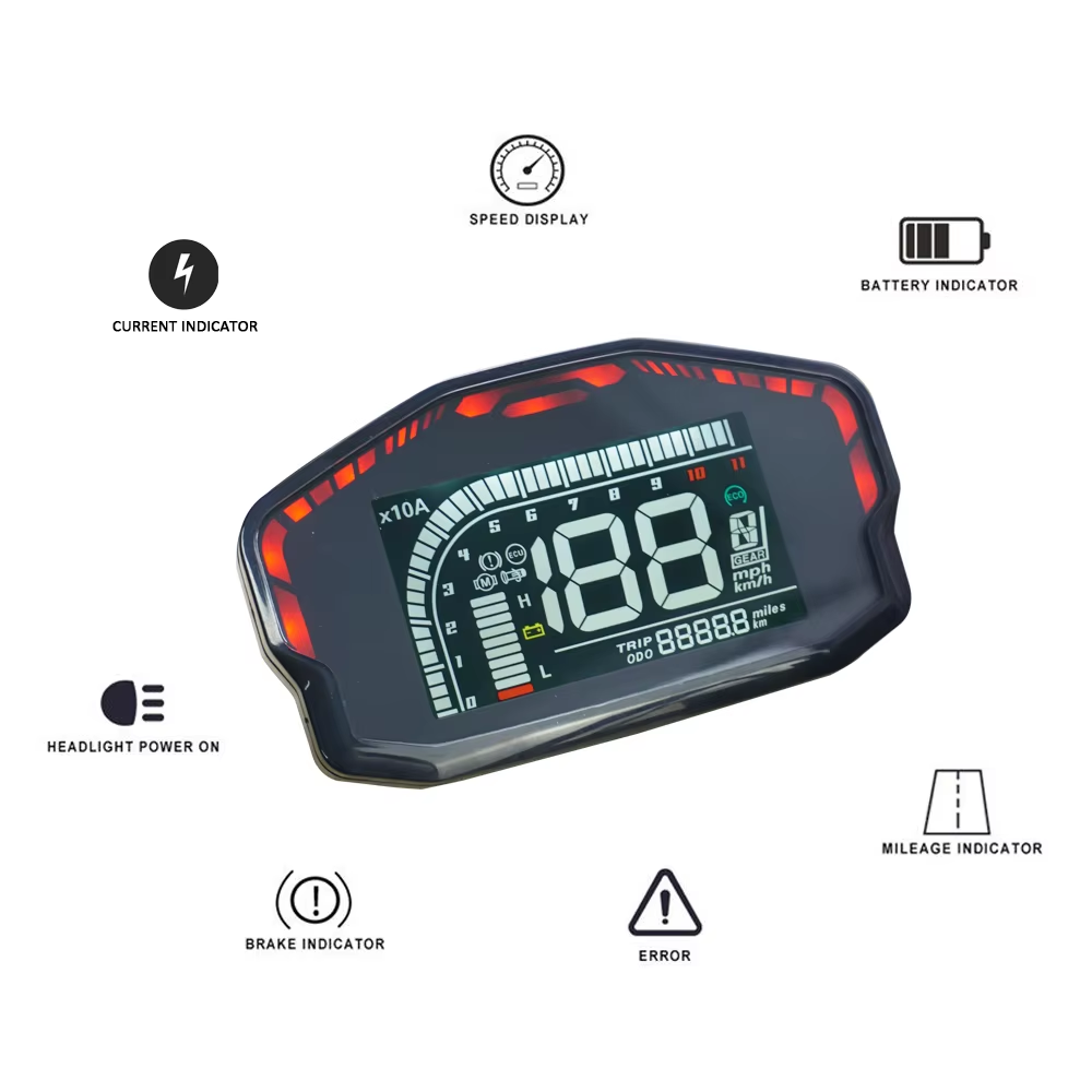 Wyświetlacz LCD prędkościomier – Kelly Kls7230S Controller recenzja i cena