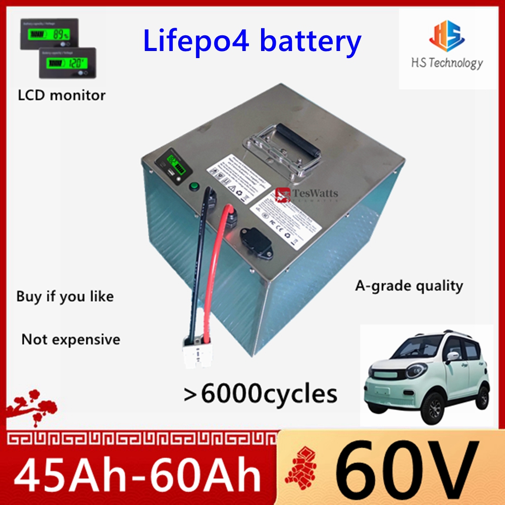 Akumulator litowy HS Lifepo4 6 – 60V 50Ah Electric Scooter Battery recenzja i cena