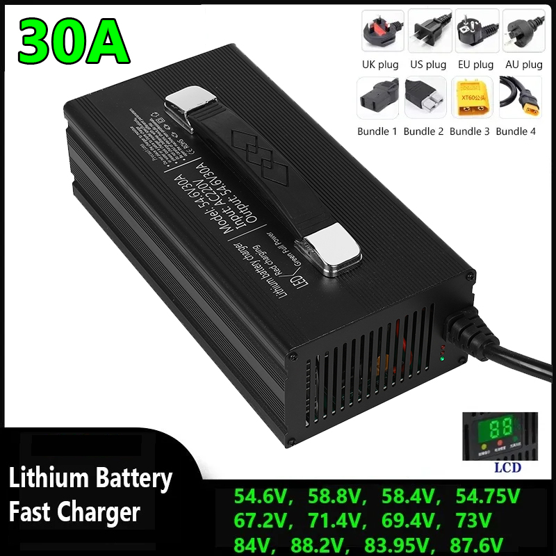 Inteligentna ładowarka litowo- – 84V 20A Smart Charger recenzja i cena