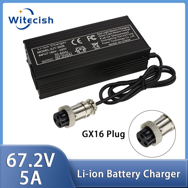 Szybka ładowarka 60V, 67,2V/5A – 84V 20A Smart Charger recenzja i cena