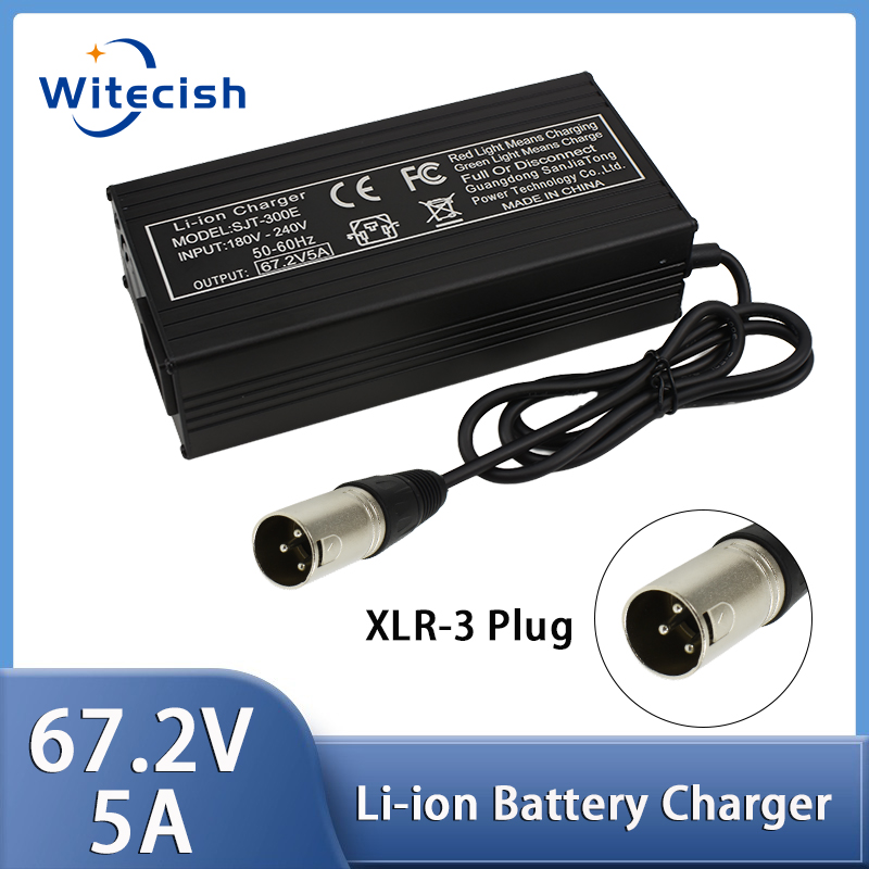 Szybka ładowarka 60V, 67,2V/5A – 84V 20A Smart Charger recenzja i cena