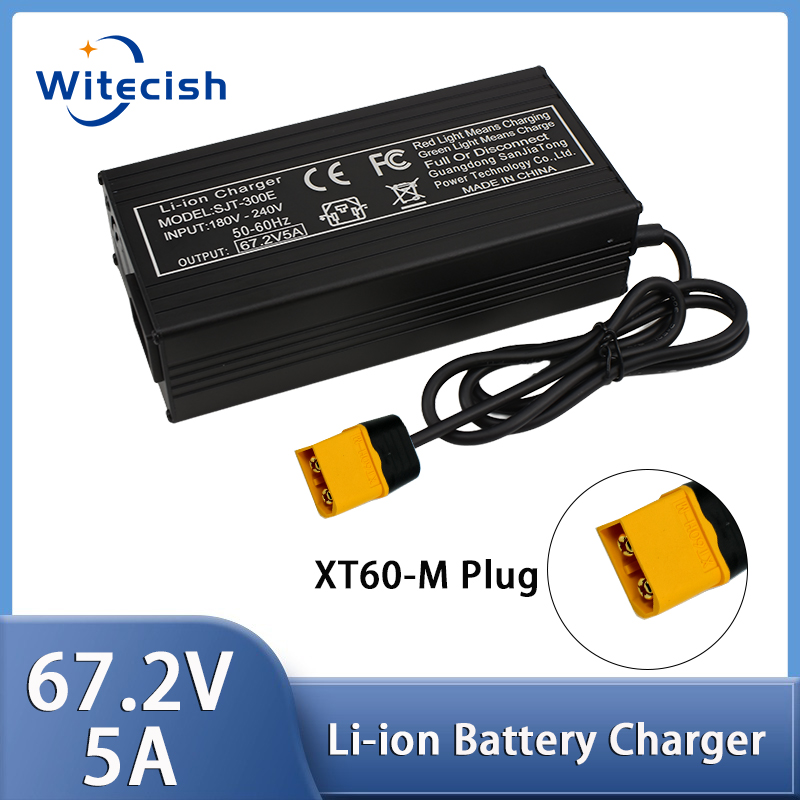 Szybka ładowarka 60V, 67,2V/5A – 84V 20A Smart Charger recenzja i cena